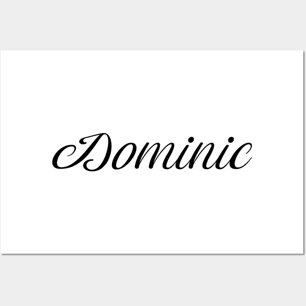 Name Dominic Wall Art by gulden